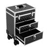 Professional Rolling Makeup Train Case Makeup Storage Organizer Cosmetic Trolley