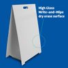 Flipside Products 35.5"x 23" Double- Sided Corrugated Plastic Dry Erase