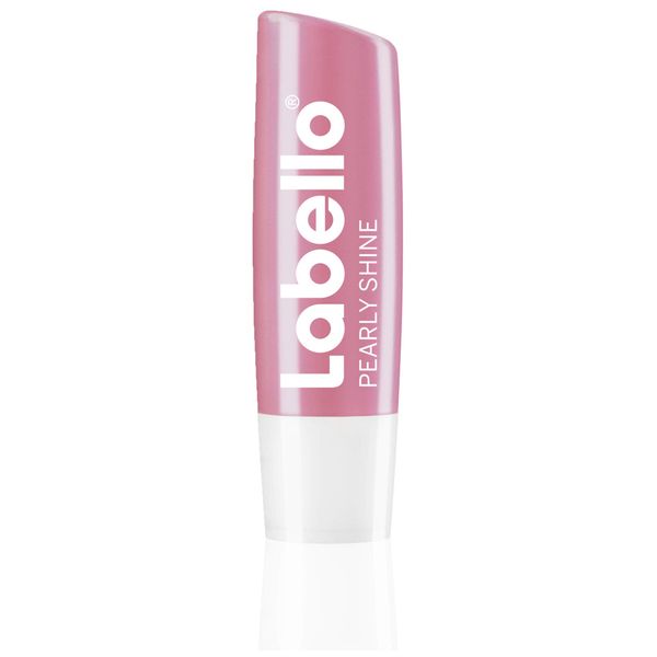 Labello Pearly Shine Lip Balm with Delicate Shimmering Finish, Intense Lip Care without Mineral Oils 5.5 g