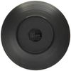 MIN Melamine Wear Black Round Deep Plate, Medium M11-130