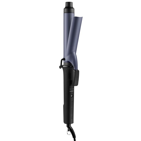 Tescom NIM3000K Hair Iron, Curling Iron, 1.3 inches (32 mm), Protective Ion, Temperature Control, Plug, Black