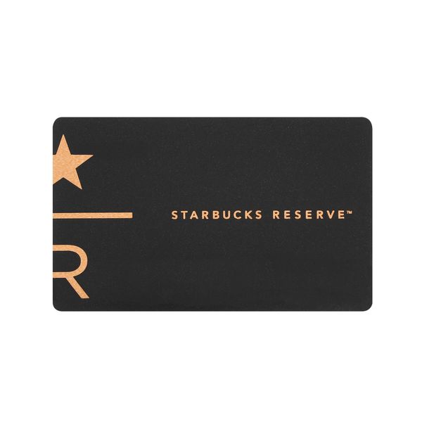 Starbucks Card Starbucks Reserve 2017