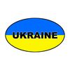 CafePress Ukraine Flag Oval Sticker (Oval 10 pk)