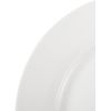 6-Piece White Dinner Plate Set, 10.5 Inches