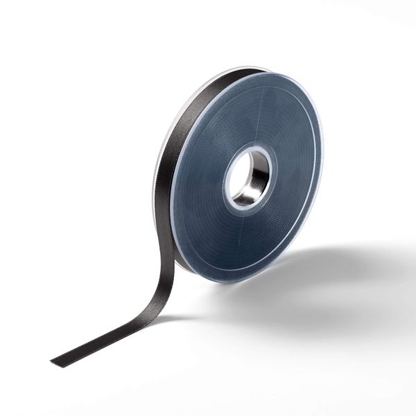 Prym Satin Ribbon 10 mm Black