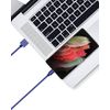 KP TECHNOLOGY [2m] Fast Charging Cable for Motorola Moto G8 / G8 Power Lite / E5 / E6 / E6s / E6 Plus / E7 / E7 Plus / E5 Plus Play / G6 / G6 Play / E4 /E4 Plus / G5 Plus (Micro USB) (BLUE)