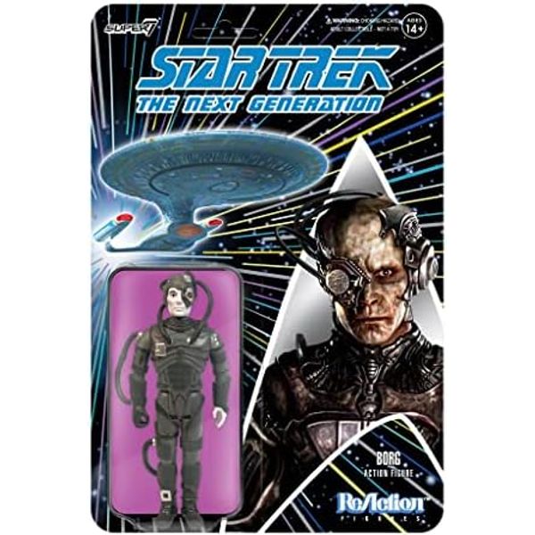 SUPER7 - Star Trek: The Next Generation ReAction Figure Wave 1 - Borg
