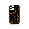 Tortoiseshell Brown Animal Print Phone Case/Cover Compatible with iPhone 13 Rubber