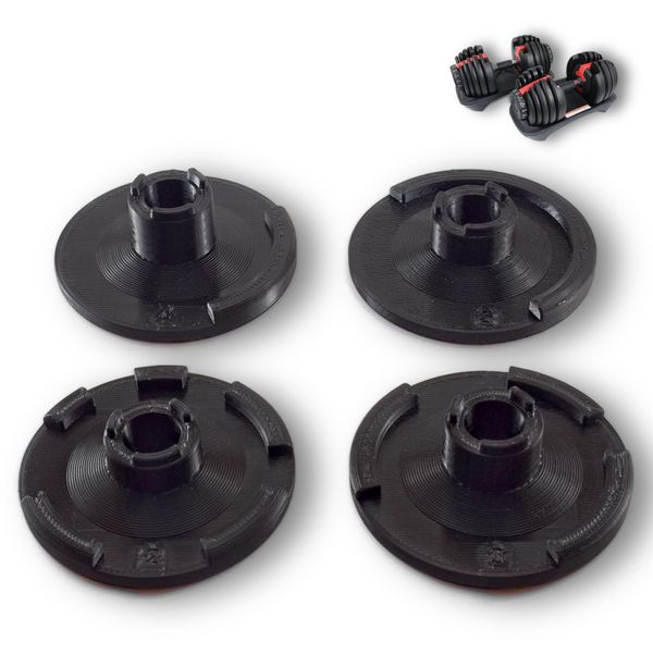 Replacement Discs Nos. 2, 3, 4, 5 Compatible with Nautilus/Bowflex 552 SelectTech Adjustable Dumbbells Series 2