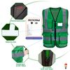 A-SAFETY reflective vest green