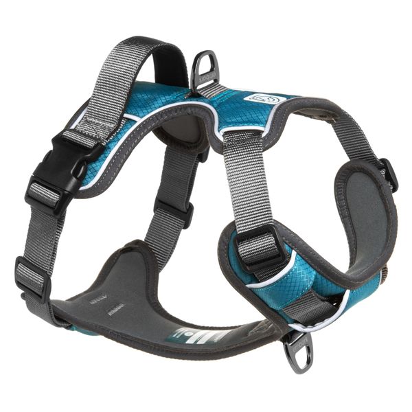 Embark Pets Adventure Dog Harness, No Pull Dog Harness with 2 Leash Clips, Dog Harness Small Dog Anti Pull Dog Harness Front & Back with Control Handle, Adjustable, Soft & Padded |Puppy Harness|