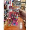 TROLLS Stationary Set Pencils Eraser Sharpener small notes pad PINK