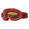 Dragon Eyewear MXV Red Off Road Goggle with Lumalens Amber Lens