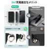 Meifigno 3 in 1 Wireless Charger, Black