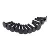 sparefixd Push Button Buttons Set Black to Fit Siemens Microwave