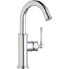 Elkay Explore LKEC2012CR Single Hole Bar Faucet Forward Only Lever Handle-Chrome