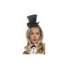 Leg Avenue Burlesque Mini-Zylinder mit Schleier schwarz Einheitsgröße
