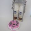 Bath Bombs: Lavender Pomegranates Bath Bomb, 2 Pack 8 oz Serenity Hand and Body Massage Lotion, by Dead Sea Spa Care, Bubble Bath, Bubble Truffles, Bath Bombs