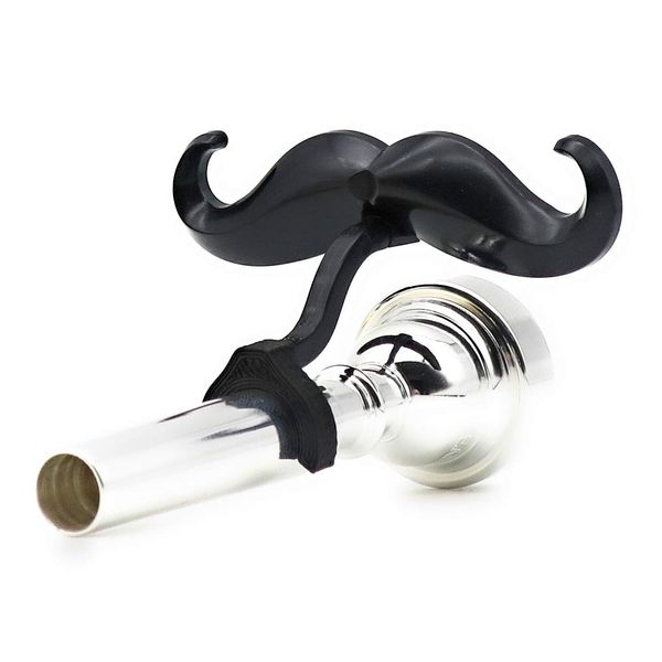 Brasstache - The Original Clip-on Mustache for Trumpet Mouthpiece