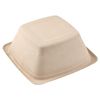 300 Pack - Compostable Square Container Eco Friendly Bowls 42 Oz.