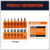 14 Torx Bit Set Tamper Proof Security Torq Hex Star Spanner Tri Wing Screwdriver