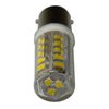 12-24v DC  BA15s Base Single Contact 30SMD Bulb for use with Solar Panel