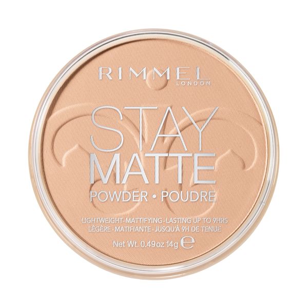 RIMMEL LONDON Stay Matte Long Lasting Pressed Powder - Silky Beige