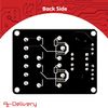 AZDelivery 2 Channel Relay Module DC 5V with Optocoupler Low-Level Trigger Relay Shield Board Compatible with Arduino and Raspberry Pi Including E-Book!