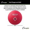 Champion Sports Playground Ball (Red, 16-Inch), Model:PG16RD