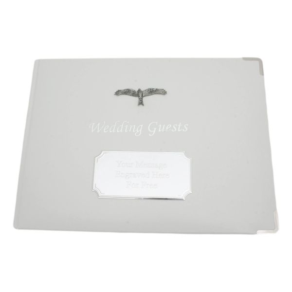 Red Kite Wedding Guest Book Memory Ceremony Notes Book Free Customisation 296