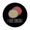 Mexican Bread Conchas Pan De Dulce Pastry Chef Bread Maker PopSockets Standard PopGrip