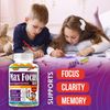 Max Focus Basic Kids Brain Supplement Omega 3 6 9, Focus Vitamins for Kids