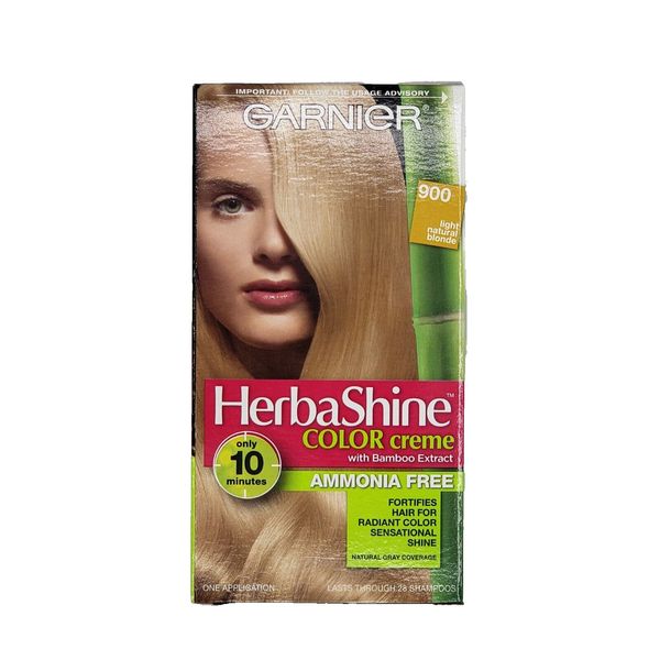 NEW Garnier Herbashine Color Creme 900 Light Natural Blonde