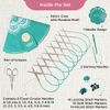 KnitPro The Mindful Collection Explore Fixed Circular Needles Set 10" (25cm) | 8 Sizes (2mm to 6mm)