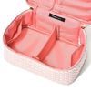 Francfranc Franc Tweed Vanity Pouch, Pink