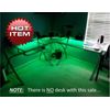 GAMING computer DESK light SYSTEM - FUN decoration ideas KID ROOM