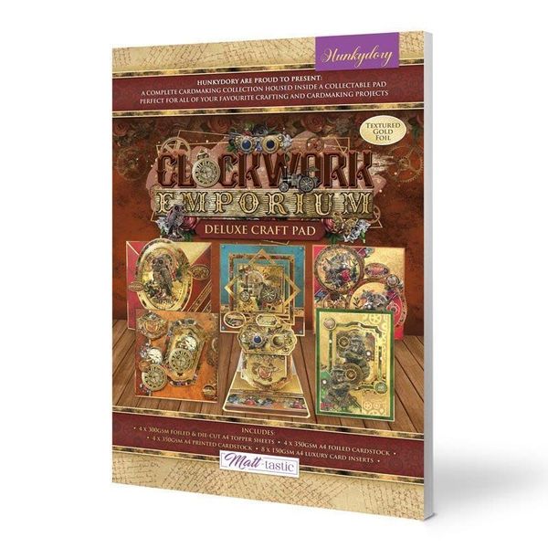 Hunkydory Crafts Deluxe Craft Pad - Clockwork Emporium