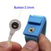 Adjustable Estim Wrist Strap Components 4pcs Blue Stim Loops 4pcs White Wires