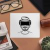 2 x 'Virtual Reality Headset' Microfibre Lens/Glasses Cleaning Cloths (LC00024834)