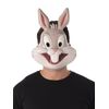 Rubies Unisex Warner Bros. Space Jam Bugs Bunny Plastic Half-Mask, One Size