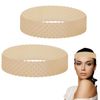 BLMHTWO 2PCS Silicone Wig Grip Band, Waterproof Sweatproof Wig Grip Headband Non-Slip Wig Band Stretchable Wig Grip Headband for Keeping Wigs in Place Women Men (Light Brown)