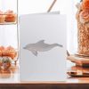 Large (A4) 'Dolphin' Blank Greeting Card (GC00025581)
