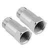 Keenso 2pcs O2 Oxygen Sensor M18X1.5 Spacer Sensor Exhaust System Adapter