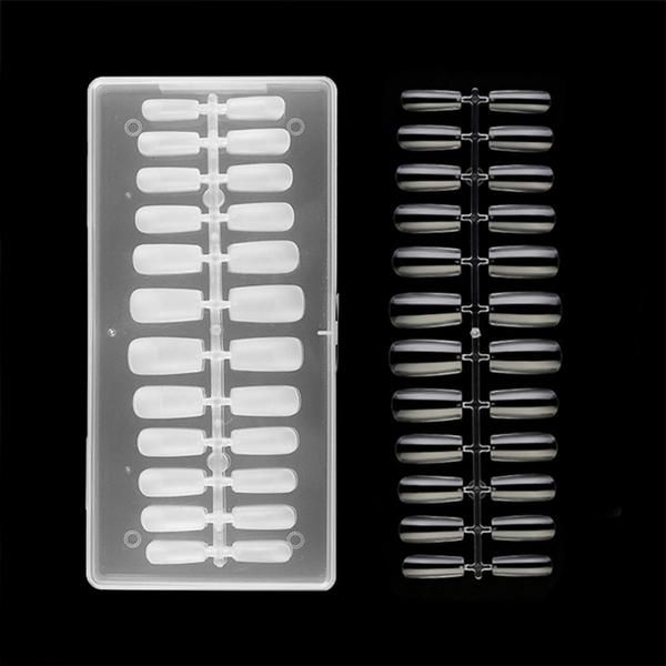 Clear Nail Extension Artificial Nails Malkan Tips 120pcs DD 11797 (WA3BF97)