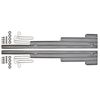 ALUMINUM BILLET 9.5MM WIRE LOOM SET FINNED - POLISHED