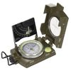 Italian compass, metal housing, liquid-dampened