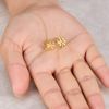 Philip Jones Gold Plated Daisy Earrings
