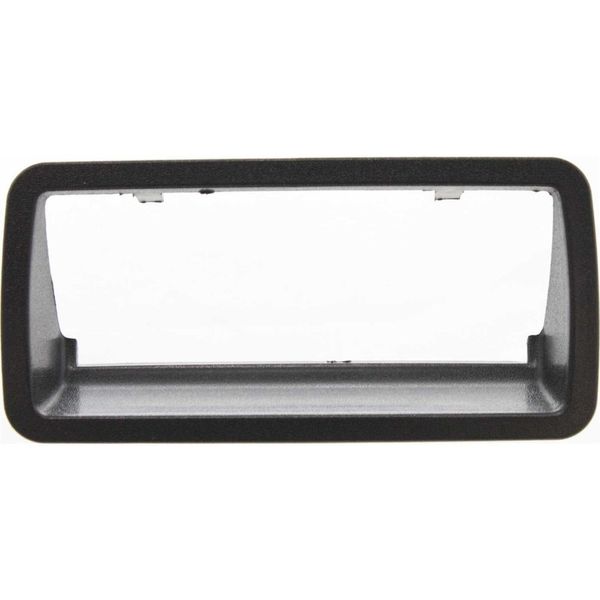 CPP Smooth Black Tailgate Handle for Chevrolet S10, GMC Sonoma, Isuzu Hombre