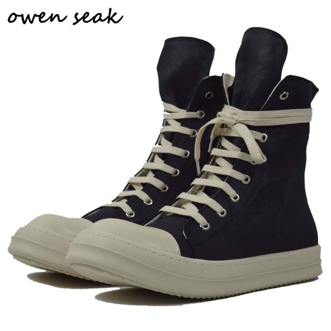 owen seak Women Platform High-TOP Sneakers Canvas