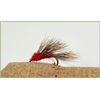 12 Dry Flies, Sedgehogs, AKA Halfhogs, Mixed colours, size choice, Barbed or Barbless (Barbed, Mixed)